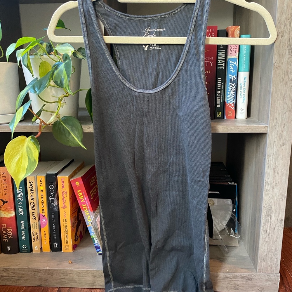 American Eagle Gray Tank Top